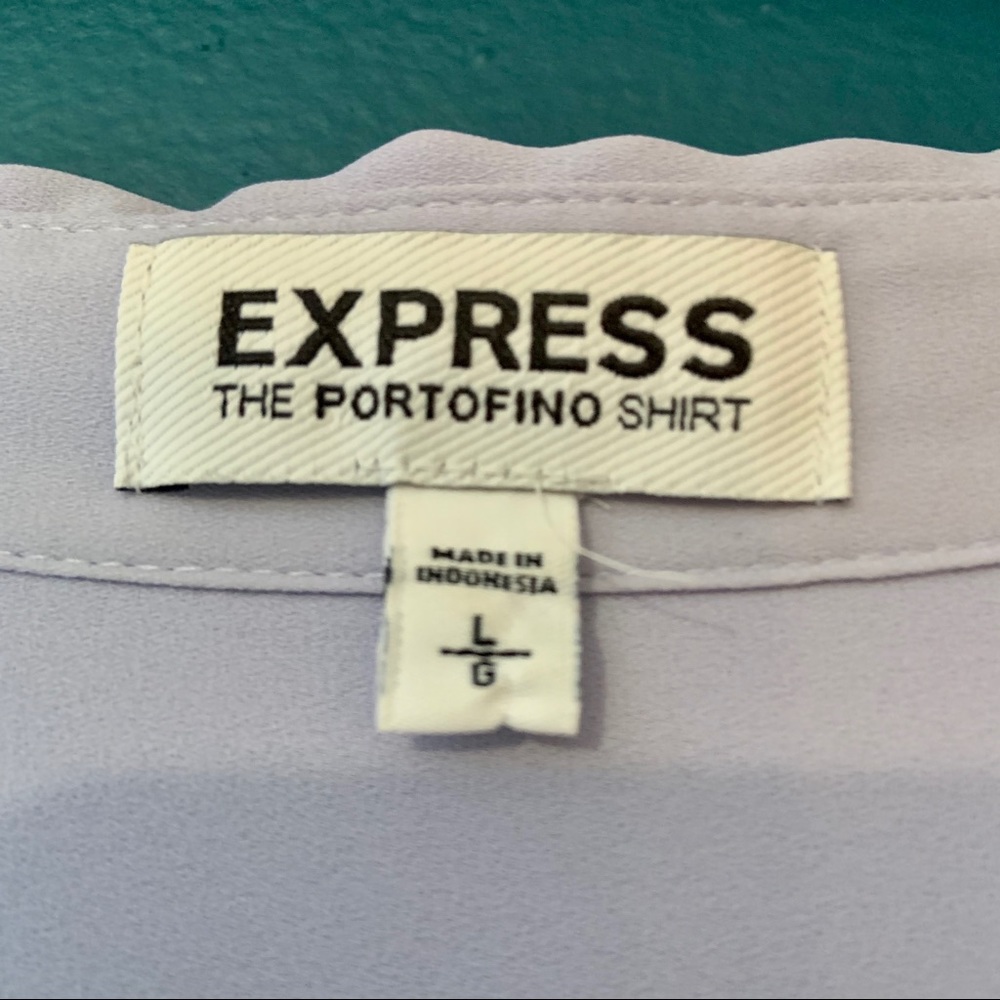 Express Lavender Blouse - Picture 2 of 4